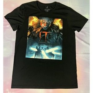 Official IT Chapter Two Pennywise  Graphic T-Shirt Size Ladies M